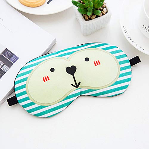 Preisvergleich Produktbild Schlafmaske, Augenmaske, Kälte- und Heißkompresse, Entlastung der Augenhaut, geeignet für Kinder, Männer und Frauen, Reisen, Camping