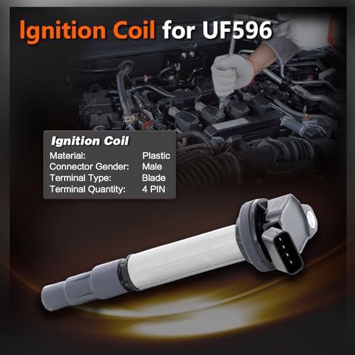Image of UF596 Ignition Coils for Toyota Corolla Prius Matrix Scion XD 1.8 L4