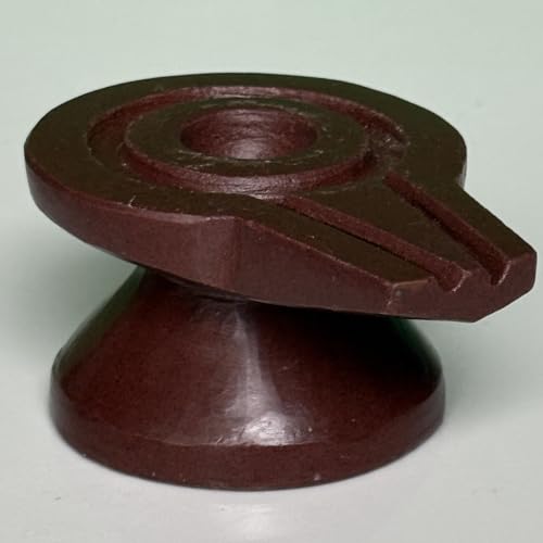 Image of Jaleri Yoni Base, Lingam Holder, Jalahari, Goripitham, Aadhar Saktipith Pitham Argha Stand Panapitham Hasta Kamal Base Jaleradhari For Narmadeshwar Shivling (3 Inch Brown Damru jaladhari)