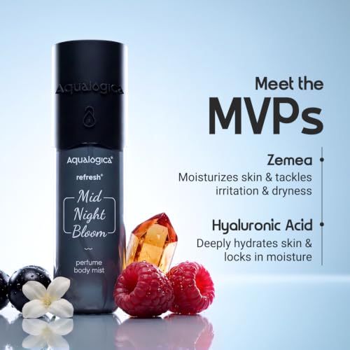 Aqualogica Refresh+ Midnight Bloom Body Mist - 150 ml - Image 8
