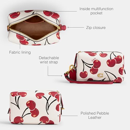 Image of Coach Womens Boxed Essential Mini Cosmetic Pouch