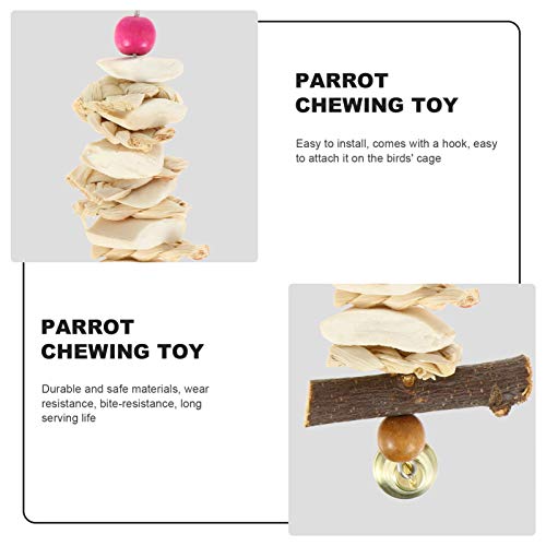 POPETPOP 2Pcs Natural Cuttlebones Cuttlebones Dentes Molar Toy Chew Toy Gaiola de Pássaro Pássaro de