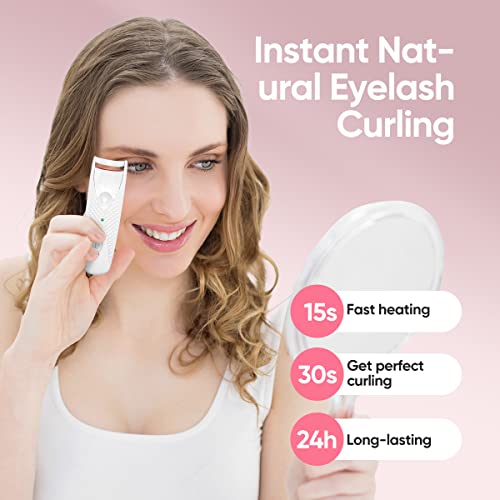 Heated Eyelash Curlers, Electric Eyelash Curler for Wonderful Lashes in