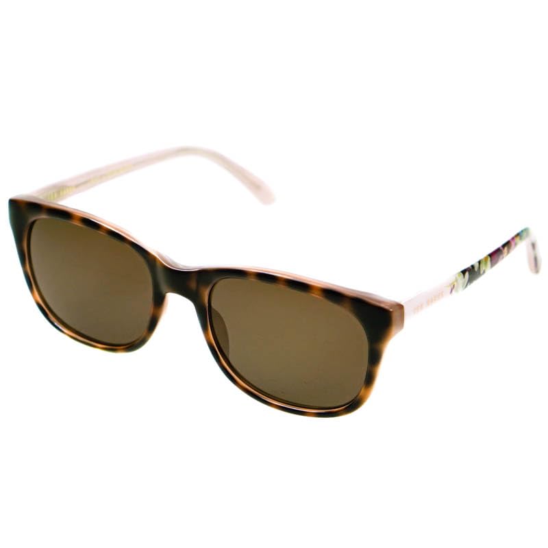 Ted Baker Sunglasses Women's TB1448 Paige Wayfarer Sunglasses 54, Tort