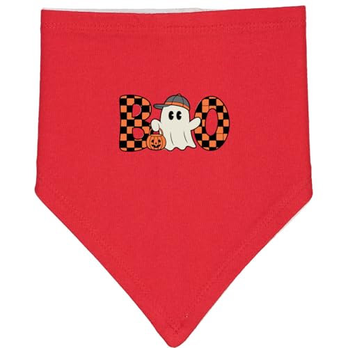 inktastic Halloween Boo Boys Spooky Ghost Baby Bandana Bib