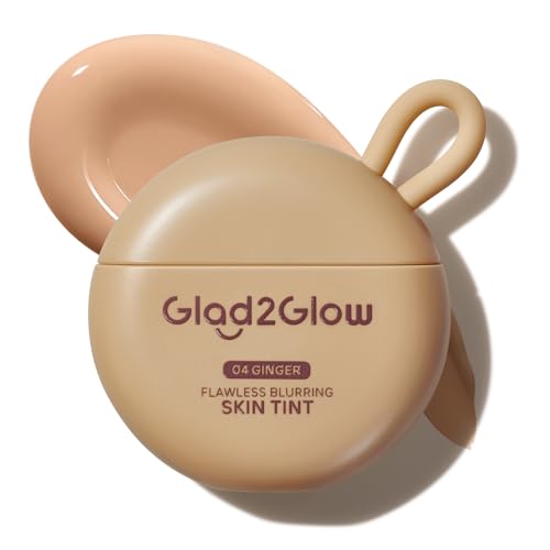 Image of Flawless Blurring Skin Tint, Buildable Medium Coverage, Squalane Hydrating, 12HR Oil Control Long Lasting, Lightweight Non-Cakey Makeup, Diverse Skin Tones (04 Ginger)