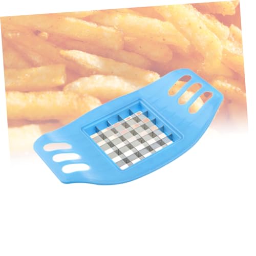 Cortadora de papas creativa BESTOYARD azul acero inoxidable miniatura 2