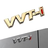 3D Metal VVT-I Car Side Fender Rear Trunk Emblem Badge Sticker Decals for Toyota Camry Lexus Is Es Rx