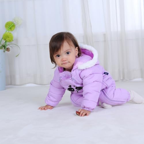 Baby Boy 3PCS Snowsuit Infant Girl Winter Clothes Toddler Jumpsuit Coat Jacket Outfit Hoodied3