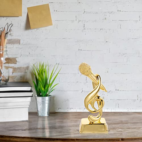 Ipetboom Troféu: Anfitrião Cantando Acessório Pequenas Festas Em Casa Área de Trabalho Decoração Com
