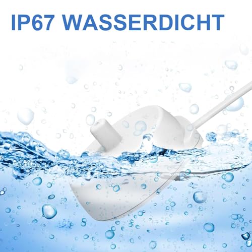 BENSN Ladestation Ladegerät Kompatibel mit Braun Oral B Elektrische Zahnbürste Vitality Pro Pro 3 3500 Series 3 Plus Genius X iO2 iO3 iO4 iO5 iO6 Toothbrush Charger Ladekabel IP67 Wasserdichtes