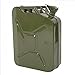 Teekland 5 Gallon 20L Metal Gas Tank Can (US Stardard) Gas Can Power Emergency Backup Tank with Flexible Spout Green (1)