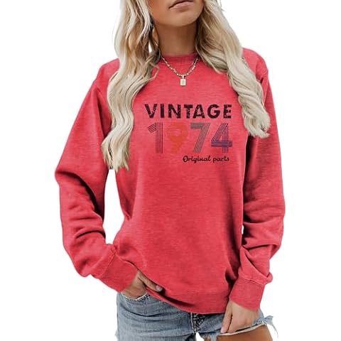 Vintage 1974 Original Parts Women's Sweatshirt Cover