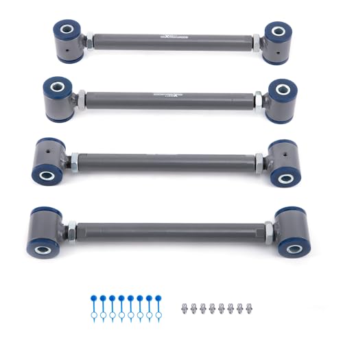 maXpeedingrods Rear Lower Control Arm Toe Arm Kit for Acura TL/TSX/RL 2004-2008, for Honda Accord 2003-2007, Camber Kit -2.0° to +4.0°