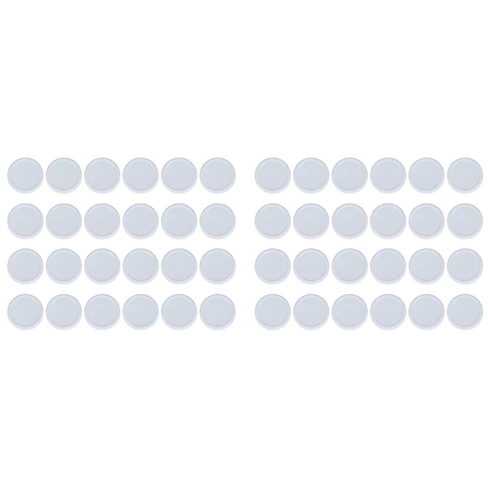 Hndhbfgrt 48X Regular Mouth Lids for Jar Lids Plastic Storage Caps for Canning Jars and More, Standard, Dia 70mm