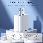 iPhone Charger Fast Charging,20W PD USB C Wall Charger 4 Pack with 6FT Fast Charging Cable - Fast Charger for iPhone 14/14 Pro Max/13/13 Pro/12/12 Pro/11/11 Pro/XS, iPad - Image 3
