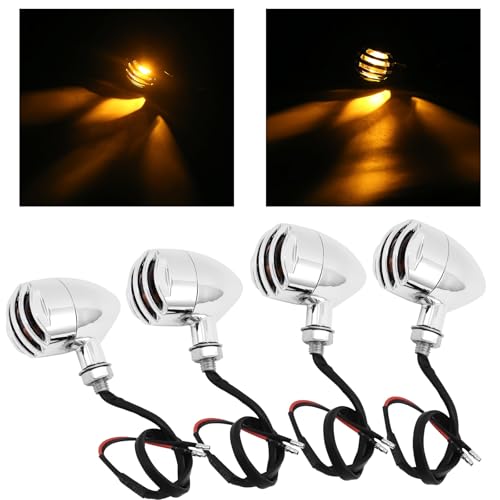 Clignotants LED moto rétro pour sublimer vos balades nocturnes en café racer