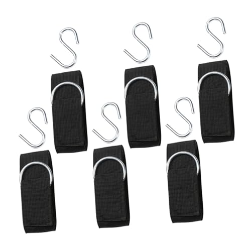 POPETPOP Hammock Rope Set 6pcs Swing Hanging Straps with s Hooks Lightweight Easy to Use Perfect for Family Backyard Fun