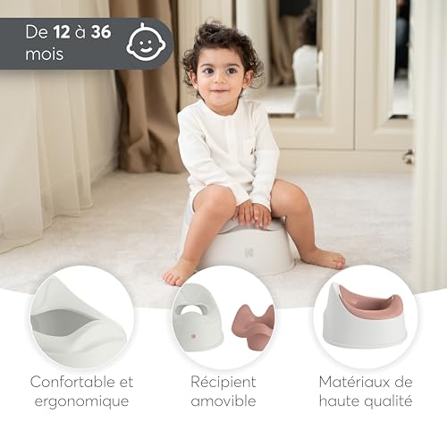 Pot bébé NIMO facile à nettoyer pour simplifier l'apprentissage de la propreté