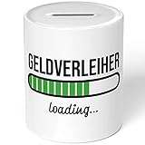JUNIWORDS Spardose Sparbüchse, Geldverleiher Loading (6197733)