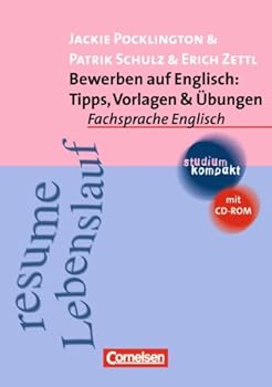 Paperback Bewerben auf Englisch: Tipps, Vorlagen und Übungen. Mit CD-ROM [German] Book