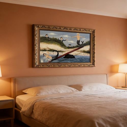 Impression sur toile Oceanside de Ralph Eugene Cahoon décoration murale haut de gamme - 7