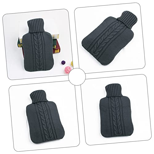 SOESFOUFU Housse Tricotée Pour Bouillotte Protège Bouillotte Housse De Étui Pour Pour Femme