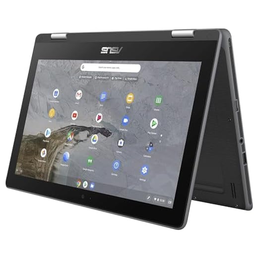 ASUS Chromebook Flip C214MA-YS02T 11.6” Ruggedized and Water Resistant Chromebook, 360 Touchscreen Convertible, Intel N4000, 4GB DDR4 RAM, 32GB Storage, Mil STD design, Chrome OS