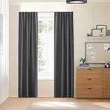 PONY DANCE Blackout Curtains 84 inches Long 2...
