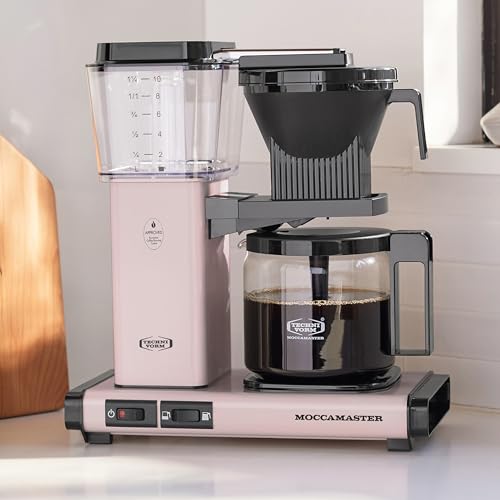 Image of Technivorm Moccamaster 53635 KBGV Select 10-Cup Coffee Maker Cherry Blossom, 40 Ounce, 1.25l