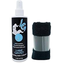 Lane Ghost Bowling Ball Cleaner Spray - USBC Approved - Oil, Scuff, and Belt Mark Cleaner - Restores Tack and Prolongs Lifespan of Ball