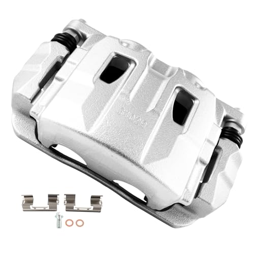Image of cciyu Front Left Brake Caliper Assembly w /Bracket 18B5288 2010 2011 2012 2013 2014 2015 2016 For Cadillac For SRX