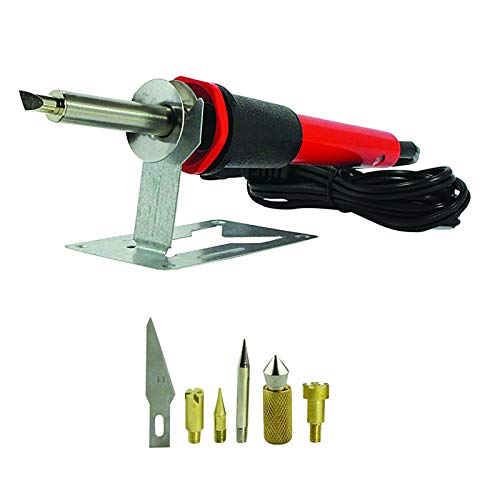 Deluxe 9 Piece Wood Burning Pen Burn-in Tool, Arts and Craft Hobby Kit