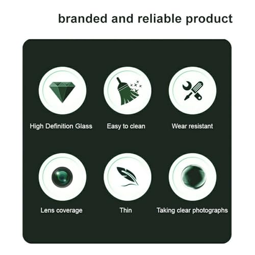 Image of AVOAR Camera Lens Protector Compatible with iQOO 13 (1 Pack) - 9H Tempered Glass, Ultra Clear HD, Scratch Resistant, Military-Grade Protection, Bubble-Free Installation, Precise Fit, Case Friendly