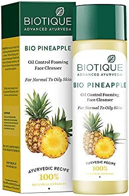 Biotique Pineapple Fruit Enzyme Cleanser (Combo/Oily Skin) 120 ml
