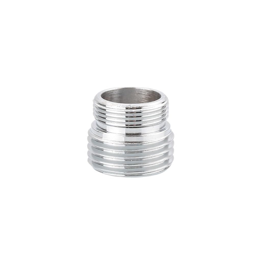 Faucet Adapter M16/M18/M20/M22/M24/M28/M32 External Thread to 4 Points G1/2 External Thread Coarse Thread Brass Faucet Filter Accessory Bathroom Garden Tap Adapter, 1 Pcs(M18-4 Points G1/2)