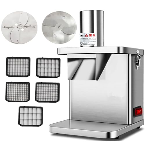 Máquina eléctrica 2-en-1 para cortar y picar verduras