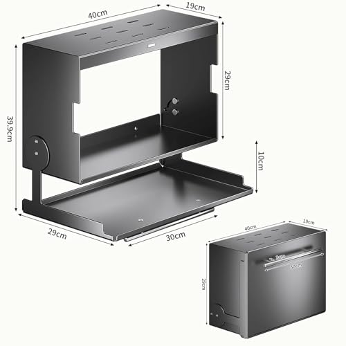 Armoire de rangement murale en acier au carbone de grande capacité