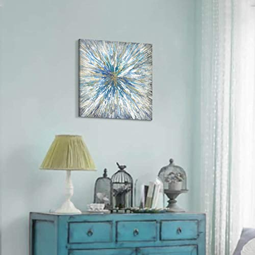 Tar Tar Studio Canvas Wall Art Abstract Paintings: Modern Artwork Hand Painted Painting For Office (24''W X 24''H, Multiple Sizes) #TOP5