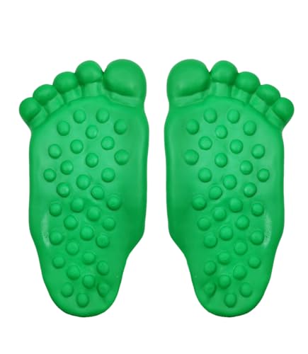 VIGUEUR Funny Feet Slippers - Big Foot Slippers for Men, Women, Green2