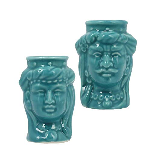 Confettando BOMBONIERA Set 4 Pezzi VASETTO Teste