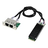 Construida con carcasa ABS y gestión térmica inteligente, esta tarjeta Ethernet de dos puertos mantiene el rendimiento durante transferencias de datos pesadas prolongadas, transmisión de video o tareas de virtualización