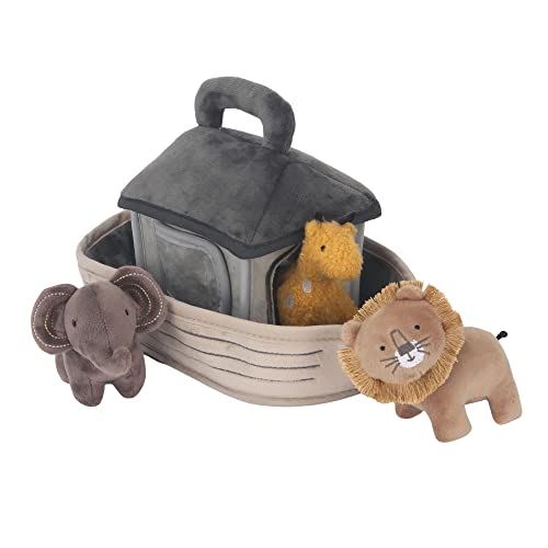 Lambs & Ivy 723043A Baby Noah Interactive Plush Boat/Ark With Stuffed Animal Toys thumb #1
