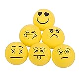 STIGA 1-Star Emoji Table Tennis Balls (6 Pack)