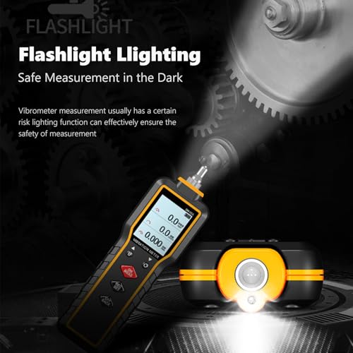 sw-65a digital vibration meter high-accuracy vibrometer analyzer measuring machine handheld digital electric power vibration sensor meter for machinemanufacturing