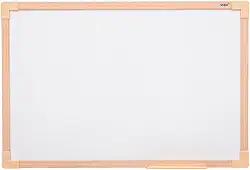 QUADRO BRANCO UV MDF CARVALHO SOFT 040 X 030 CM, Stalo