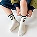 Cotton Socks Children Spring Autumn Fashion With Letter Print School Students Boys Sport Athletic Socks For Boys, Heel Stripes, Small-XX-Large