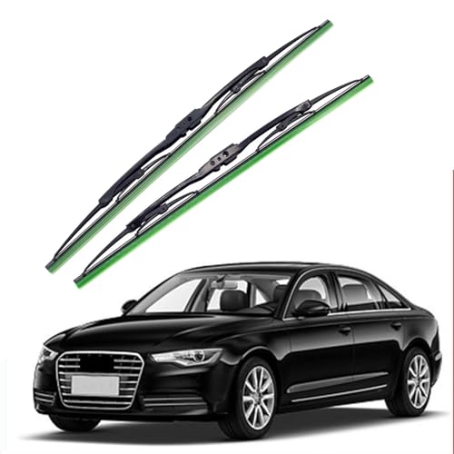 AYBKX All-Season Wiper Blade - U-Hook Universal Fit, Ultra Clear and Quiet Windshield Wiper Blades...