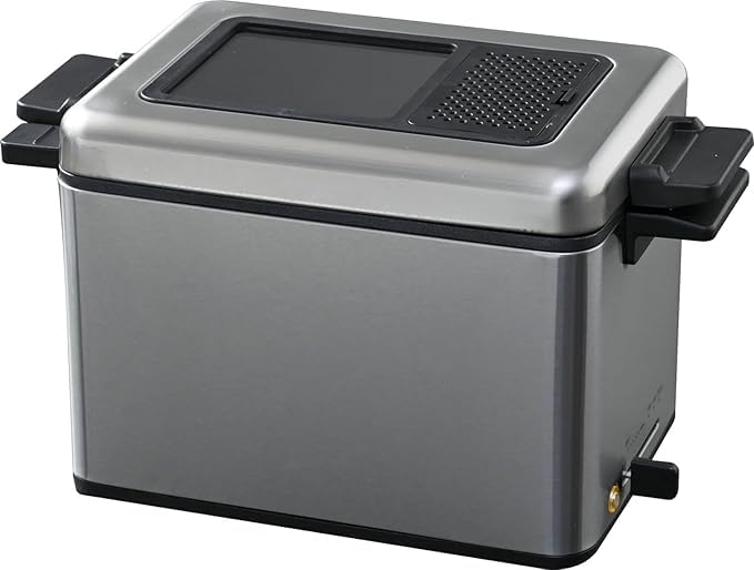 Amazon.co.jp: フライヤー 家庭用 電気フライヤー 卓上 865ml : ホーム