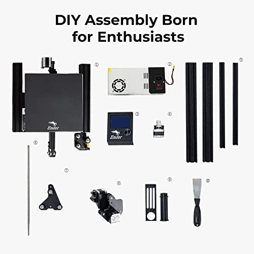 Creality Ender 3 3D Printer Fully Open Source With Resume Printing All Metal Frame Fdm Diy Printers With Resume Printing Function 220X220X250Mm #TOP5